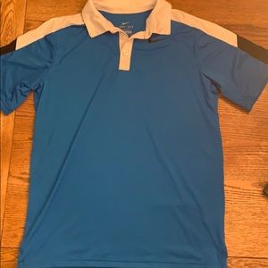 Nike Dri-fit youth polo size large